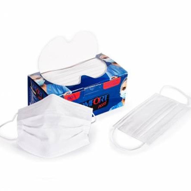 Comfort Plus | 3 Katlı Cerrahi Maske Full Ultrasonic 50 adet / paket