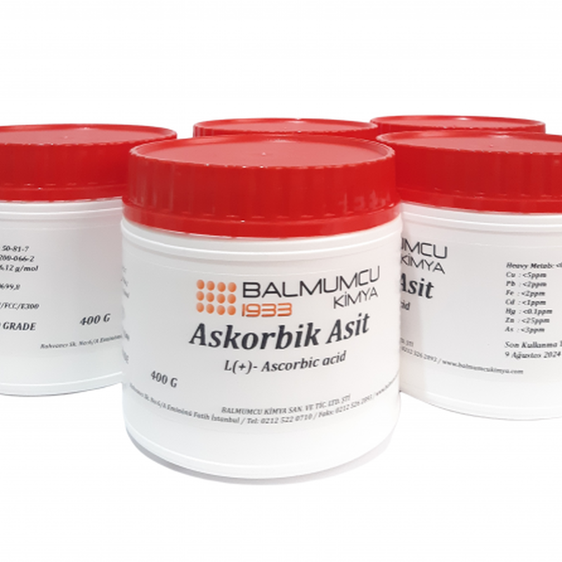 Askorbik asit (C vitamini) / Ascorbic acid 400G
